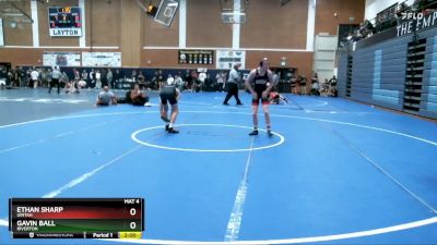 120 lbs Quarterfinal - Gavin Ball, Riverton vs Ethan Sharp, Uintah