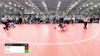 182 lbs Consi Of 4 - Royce Hall, VA vs Gage Carr, NA