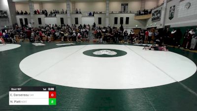 150 lbs Consi Of 32 #2 - Elijah Dansereau, Carver vs Nate Platt, Norton