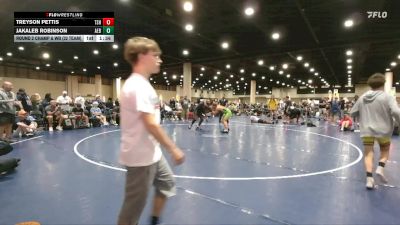 190 lbs Round 2 Champ & Wb (32 Team) - Jakaleb Robinson, Alabama Elite Black vs Treyson Pettis, Team Shutt Weston