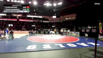 175 lbs Champ. Round 1 - Oliver Martinez, Glacier Peak vs Tristan Vanarsdall, Selkirk