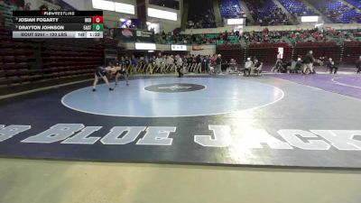 120 lbs Consi Of 8 #2 - Josiah Fogarty, Indian Land vs Drayton Johnson, Eastside