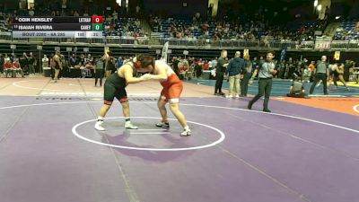 6A 285 lbs Cons. Round 2 - Isaiah Rivera, Conroe Caney Creek vs Odin Hensley, Austin Lake Travis