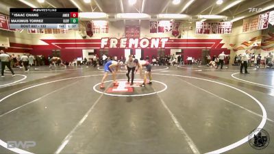 132 lbs Semifinal - Maximus Torrez, Gilroy vs Isaac Chang, American