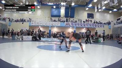 157 lbs Cons. Semi - Colton Austin, Post Falls vs Lincoln Eure, Corner Canyon