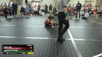 80 lbs Round 1 (6 Team) - Jake Luik, Scanlan Wrestling Academy vs Christian Stamis, BTWC