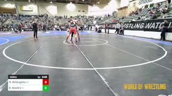 285 lbs Consi Of 4 - Nathan Willoughby, New Plymouth vs Burak Bowers, Team Aggression