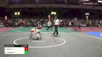43 lbs Quarterfinal - Jd Alguire, NM WolfPack vs Conrad Frascone, Prescott Raider Wrestling