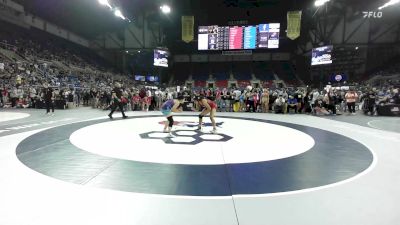 125 lbs Cons. Sub-rd Of 32 - Ellianna Campos, NM vs Shayla C Gallegos, CO
