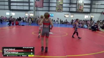 75 lbs Placement (4 Team) - Braylon BUTTS, NORTH CAROLINA WRESTLING FACTORY - RED vs Cole Dickerson, SHENANDOAH VALLEY WRESTLING CLUB
