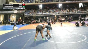 6A 235 lbs Semifinal - Zakhia Burke, Prosper Rock Hill vs Saniah Ebron, Killeen Harker Heights