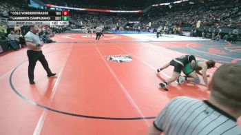 Champ. Round 1 - Lamberto Campuzano, Scotus Central Catholic vs Cole Vorderstrasse, Thayer Central