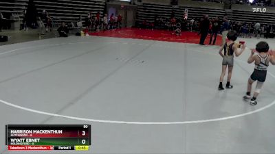 50 lbs Placement (4 Team) - Harrison Mackenthun, Hutchinson vs Wyatt Ebnet, Holdingford