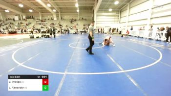 106 lbs Consi Of 64 #2 - Corbin Phillips, WV vs Lancelot Alexander, CO