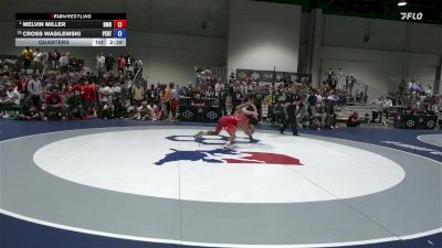70 lbs Quarters - Melvin Miller, Bishop McCort HS vs Cross Wasilewski, Pennsylvania RTC