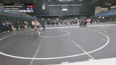 117 lbs Cons. Round 3 - Carysa Corrado, Central Methodist University vs Alexa Bilbao-Guzman, Friends University