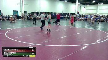 106 lbs Round 2 (16 Team) - Ziggy Sandobal, S.E.O. Wrestling Club- Team White vs Noah Morris, Team STL Red