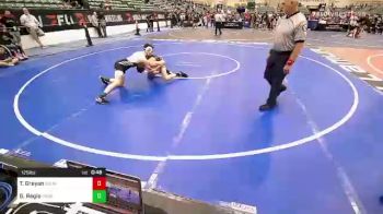 125 lbs Consi Of 8 #2 - Tigran Greyan, Sunkist Kids Monster Garage vs Gavin Regis, Sanderson Wrestling Academy