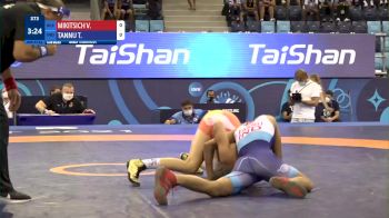 43 kg Final 1-2 - Valeryia Mikitsich, Belarus vs Tannu Tannu, India