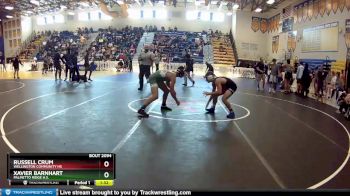 126 Blue Round 3 - Xavier Barnhart, Palmetto Ridge H.S. vs Russell Crum, Wellington Community Hs