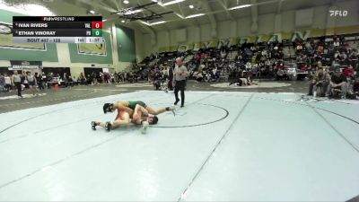 128 lbs Quarterfinal - Ethan Vinoray, Patrick Henry vs Ivan Rivers, Vallhalla