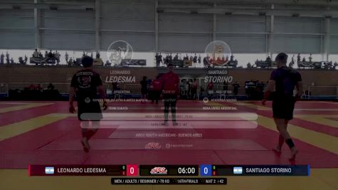 Leonardo Ledesma vs Santiago Storino 2025 ADCC South American Championship