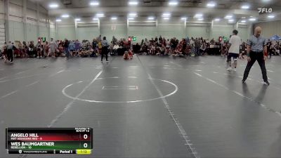 126 lbs Round 4 (8 Team) - Wes Baumgartner, Rebellion vs Angelo Hill, Mat Assassins Red