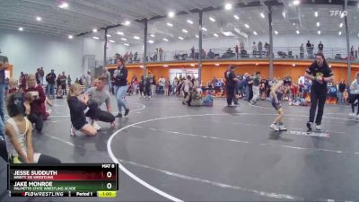 50 lbs Quarterfinal - Jesse Sudduth, Ninety Six Wrestling vs Jake Monroe, Palmetto State Wrestling Acade