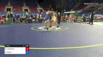 220 lbs Consi Of 16 #2 - Cameron Lattimore, Illinois vs Adam Farha, California