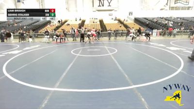 150 lbs Cons. Round 6 - Liam Brough, Mohawk Valley WC vs Gehrig Stalker, Shaker Youth Wrestling