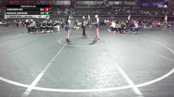 98 lbs Semifinal - Karleigh Six, Delsea vs Natalie Andrade, Cyw
