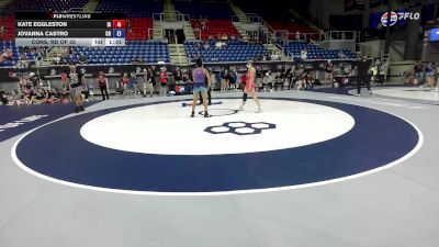 110 lbs Cons. Rd Of 32 - Kate Eggleston, IA vs Jovanna Castro, CO