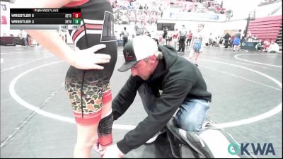 52 lbs 3rd Place - Rally Smith, Hinton Takedown Club vs Easton Hans, Lions Wrestling Academy