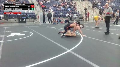 149 lbs Champ. Round 2 - Brayden Eikermann, Missouri Baptist University vs Jonathan Chang, Campbell University