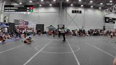 130 lbs Round 2 (6 Team) - Liam Murray, Revival Legacy vs Austin Padfield, Broad Axe White