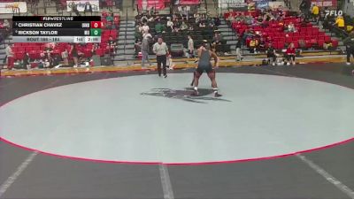 184 lbs Cons. Round 1 - Christian Chavez, Indianapolis vs Rickson Taylor, Maryville