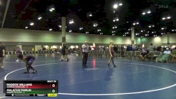 113 lbs Round 4 (16 Team) - Malachai Marlin, Hawkstyle Elite vs Maddox Williams, Sunbear Wrestling