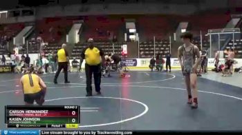 180 lbs Round 2 (6 Team) - Kasen Johnson, Michigan Raiders vs Carson Hernandez, Southwest Arsenal Blue