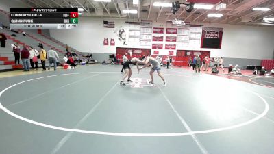 197 lbs 5th Place - Connor Scuilla, Buffalo - Unatt vs Quinn Funk, Binghamton - Unatt
