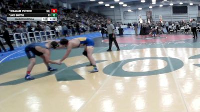 4 - 190 lbs Quarterfinal - William Potter, Millbrook vs Jax Smith, King George
