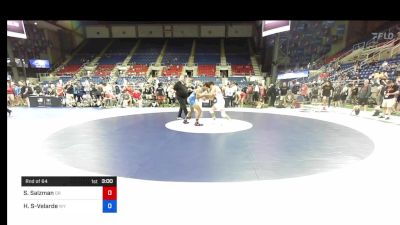 152 lbs Rnd Of 64 - Skyler Salzman, Oregon vs Hunter Smith-Velarde, Wyoming