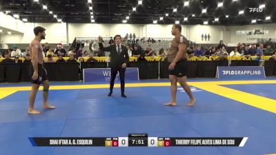 Thierry Felipe Alves Lima De Sou vs Shai Iftar A. G. Esquilin 2025 World IBJJF Jiu-Jitsu No-Gi Championship