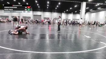 145 lbs Round 3 - Jesse Price, Guerilla Wrestling Academy vs Jordan Martinez, Woodland Wrestling
