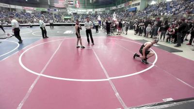 113 lbs Quarterfinal - Cole Ballard, Colorado Outlaws vs Damian Cardenas, Bennett Wrestling Club