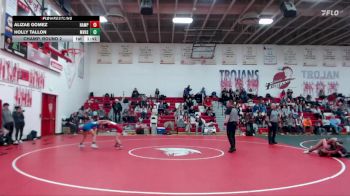 115 lbs Champ. Round 2 - Holly Tallon, Mountan View vs Alizae Gomez, Nampa