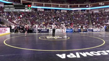 107 lbs 5th Place - Dom Powell, Upper Dublin vs Tommy Gretz, Connellsville