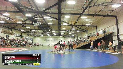 165 lbs Champ. Round 1 - Ike O`Neill, Wabash vs James Bettcher, Manchester