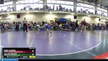 67 lbs Cons. Round 1 - Alec Cooper, Kokomo Wildkat Wrestling Club vs Kullen Eckley, Valparaiso Wrestling Club