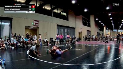 108 lbs Round 3 (6 Team) - Titus Standridge, BS Wrestling vs Bennett Leonards, Louisiana Mudbugs