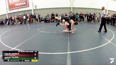 175 lbs Champ. Round 1 - Collin Hamrick, Forest Wrestling vs Vadym Tolstoi, Nova WC